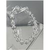 Image 1 : BRAND NEW 8 MM  CLEAR QUARTZ   BRACELET ELASTIC