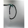 Image 4 : BRAND NEW 6 MM  FACETED BLACK TOURMALINE BRACELET
