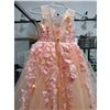 Image 1 : Brand New Long dress for girls (7-8 years) peach color
