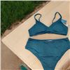 Image 1 : Ocean Blue Two Piece bathing Suit Size L