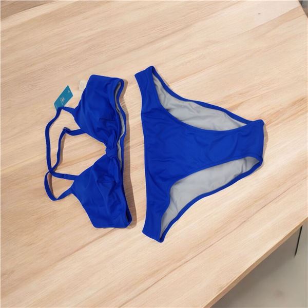 Royal Blue two piece bathing suit Size L