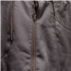 Image 5 : Black  Zipper with hood for Men Size XL