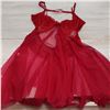 Image 1 : Red Lacy lingerie with panty Size M