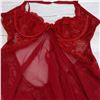 Image 2 : Red Lacy lingerie with panty Size M