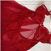 Image 3 : Red Lacy lingerie with panty Size M