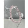 Image 2 : BRAND NEW 8 MM  ROSE QUARTZ BRACELET
