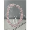 Image 1 : BRAND NEW 8 MM  ROSE QUARTZ BRACELET ELASTIC