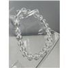 Image 1 : BRAND NEW 8 MM  CLEAR QUARTZ   BRACELET ELASTIC