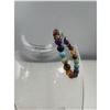 Image 3 : BRAND NEW 8 MM 7 CRYSTAL CHAKRA  BRACELET ELASTIC