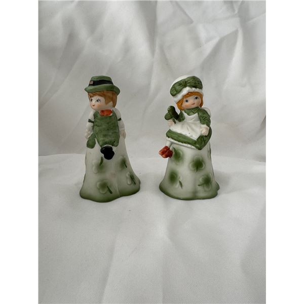Vintage Irish boy and girl bells