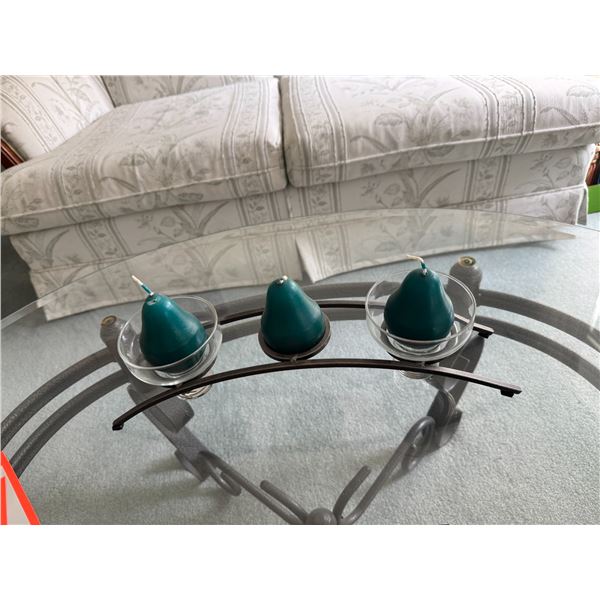 Candles and candle stand