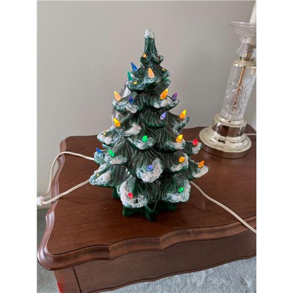 Vintage ceramic Christmas tree