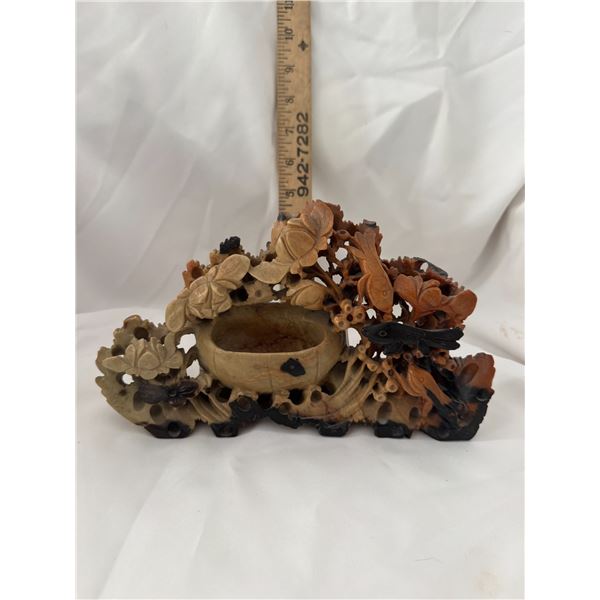 Chinese soapstone base