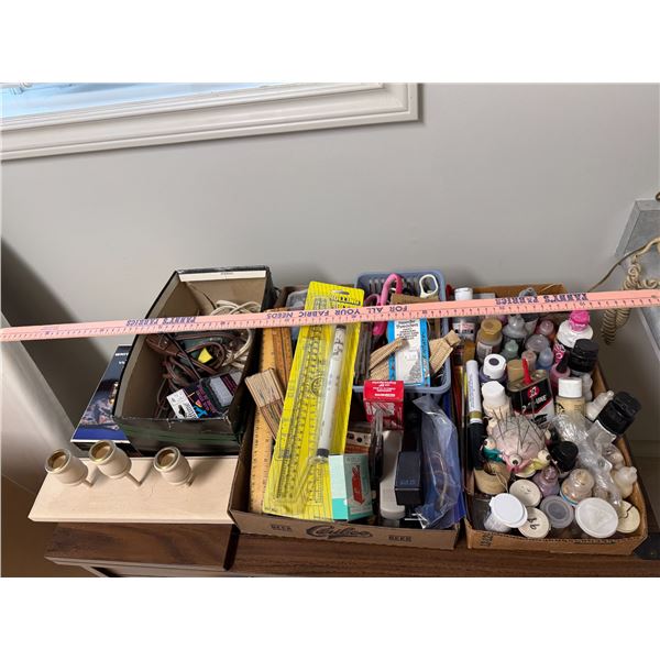 Sewing related items, scissors, etc.