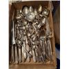 Image 1 : Rodger Brothers flatware, carving fork and knife, etc.