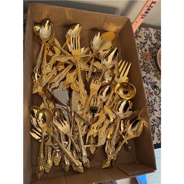 Gold plated flatware, Japan