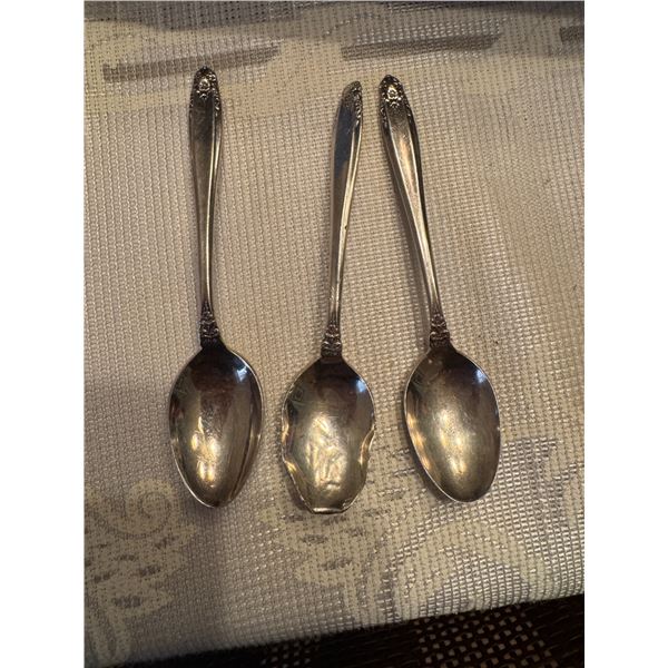 Sterling spoons