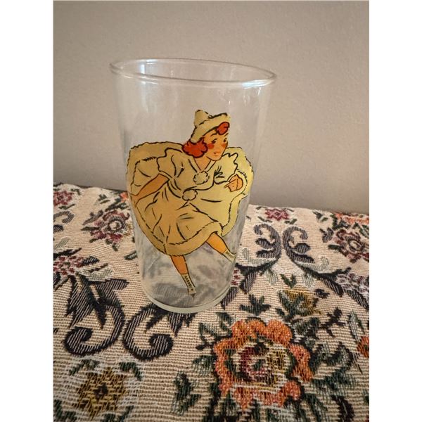 Vintage peekaboo glass