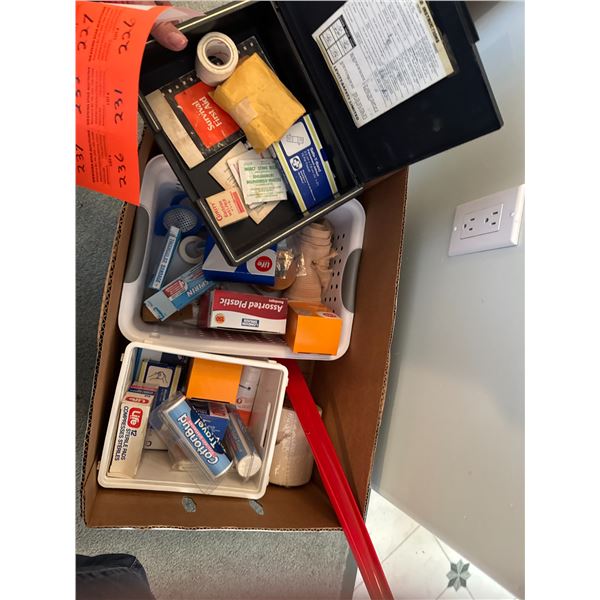 Assorted medical items