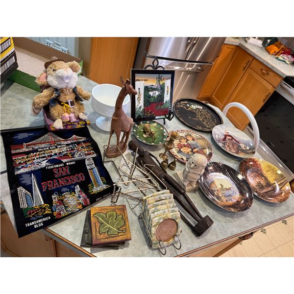 Home, decor, Collector plates, etc.