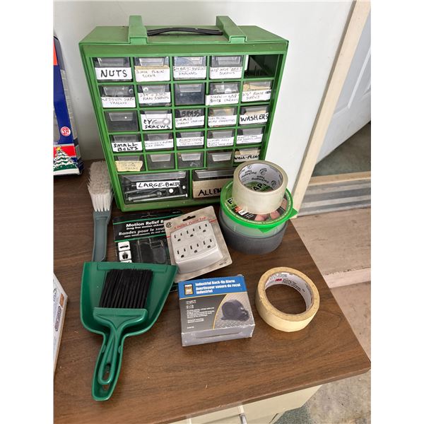 garage related spare pack, etc.