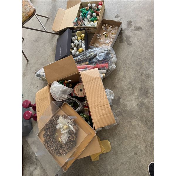 Christmas decor and wrapping paper