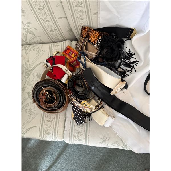 assorted belts