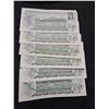 Image 2 : 7x $1 Canadian bills