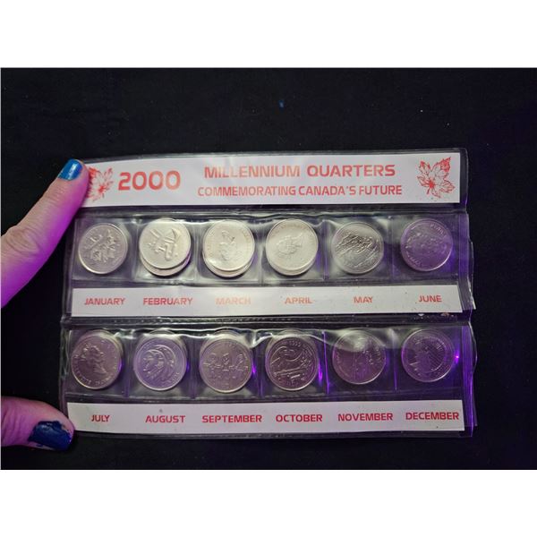 19x Millennium Quarters