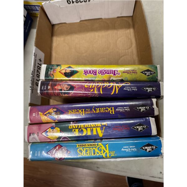 Assorted VHS movies