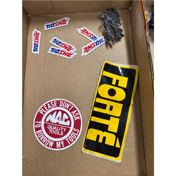 Stickers and emblems