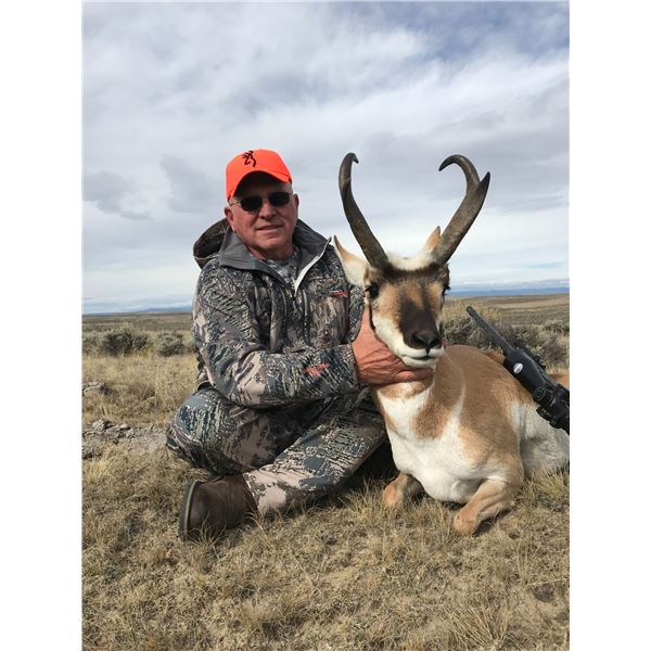 Wyoming Antelope hunt with Forbes Outfitting for 2026