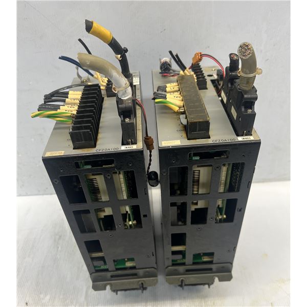 (2) Sanyo Denki #CFZ0A100DR4601 Servo Units