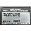 Image 3 : Toshiba #PGM-559S(E) Provisor Programmable Controller