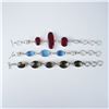 Image 1 : 3pc Sterling Silver Bracelets