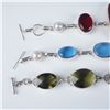 Image 3 : 3pc Sterling Silver Bracelets