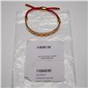 Image 3 : Halcyon Days Red and Gold Enamel Adjustable Bangle Bracelet