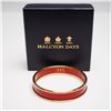 Image 4 : Halcyon Days Red Enamel Bangle Bracelet