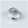 Image 3 : Sterling Silver Ring with Decorative Pattern