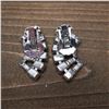 Image 2 : Weiss Rhinestone Clip-On Earrings