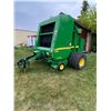 Image 1 : GROUP LOT 2013 JD 568 Round Baler, net and twine wrap, 6444 Bales SN.1E00568XVCC388641, shedded