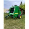 Image 2 : GROUP LOT 2013 JD 568 Round Baler, net and twine wrap, 6444 Bales SN.1E00568XVCC388641, shedded