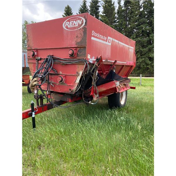 GROUP LOT RENN 1355 Stockmaster Silage Wagon, SN. F1001377