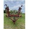 Image 1 : IHC 645 Cultivator, approx. 32' c/w 4 bar tine harrows, rear hitch c/w 22" sweeps