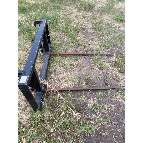 2 Prong bale fork for Buhler, one tooth bent