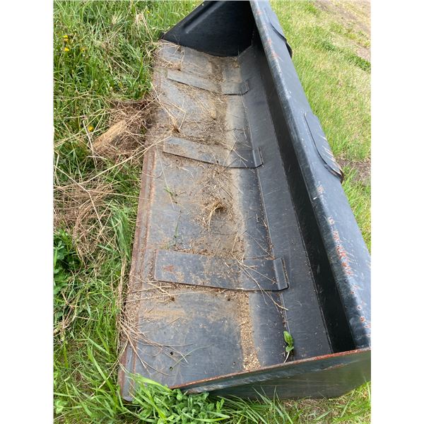 Approx. 101in. smooth bucket for Buhler