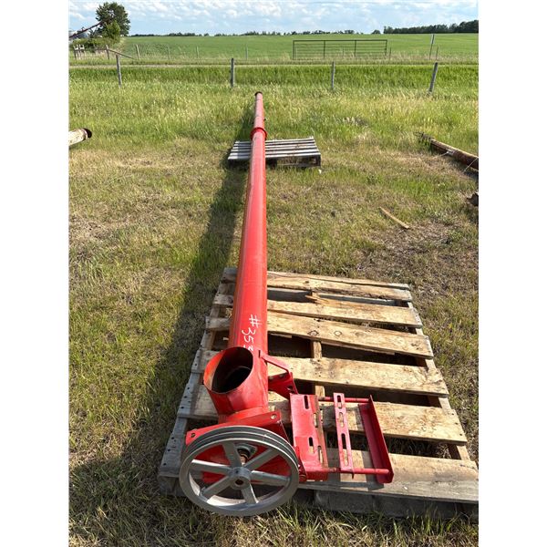 Red 6in. Auger,  approx. 32ft