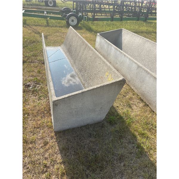 2- Cement silage bunks