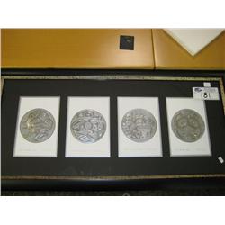 haida Dog Fish, Wolf, Bullhead Card Print