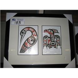 goose And Hawk Dual Native Print